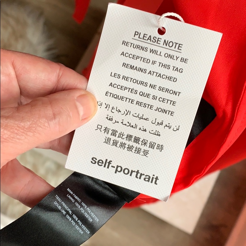 HOST PIC 🌹AMAZING SELF PORTRAIT SATIN MIDI DRESS - Picture 8 of 8
